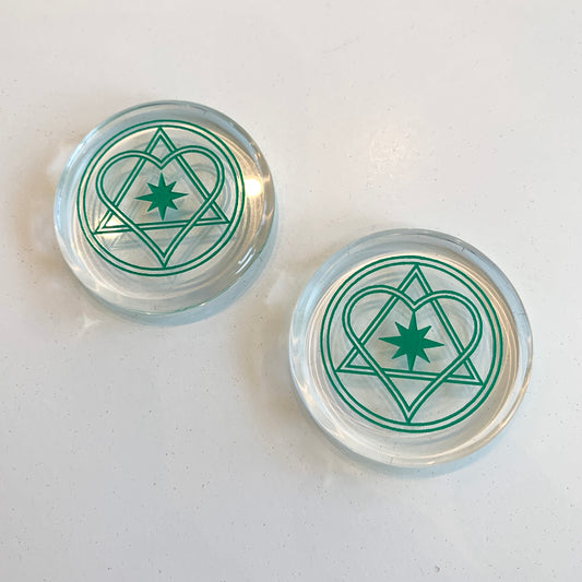 Vital Life Discs - Emerald (1 pair)