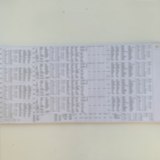 IKYA behandlingsblokk blokk skjema treatment form