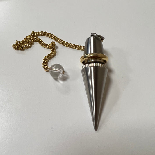 Pendulum ARMAUS: Amplified Resonance Maus with Himalayan quartz crystals