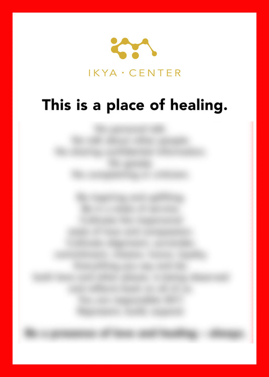 IKYA Center tempelstate temple state plakat poster