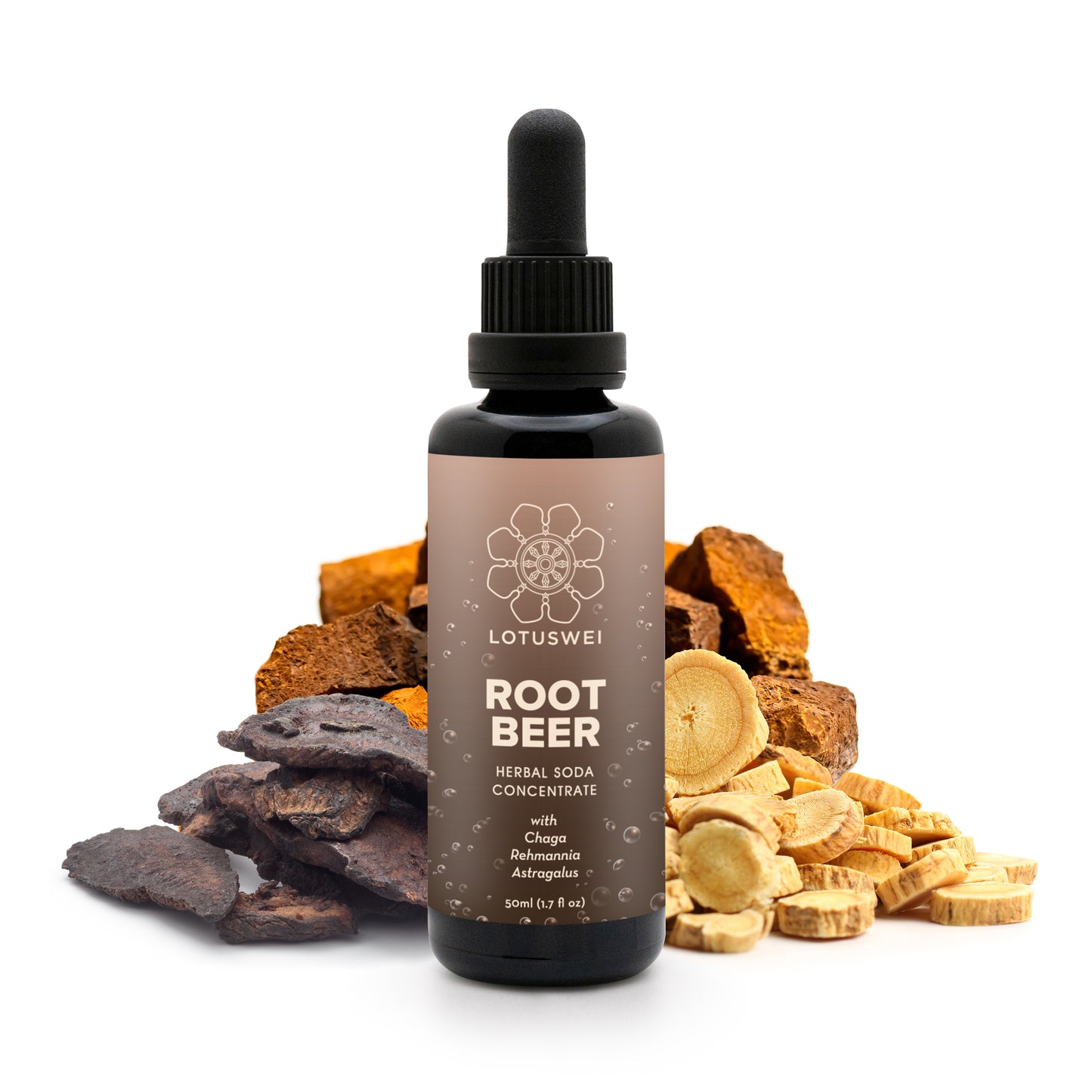 Root beer herbal soda concentrate 50ml