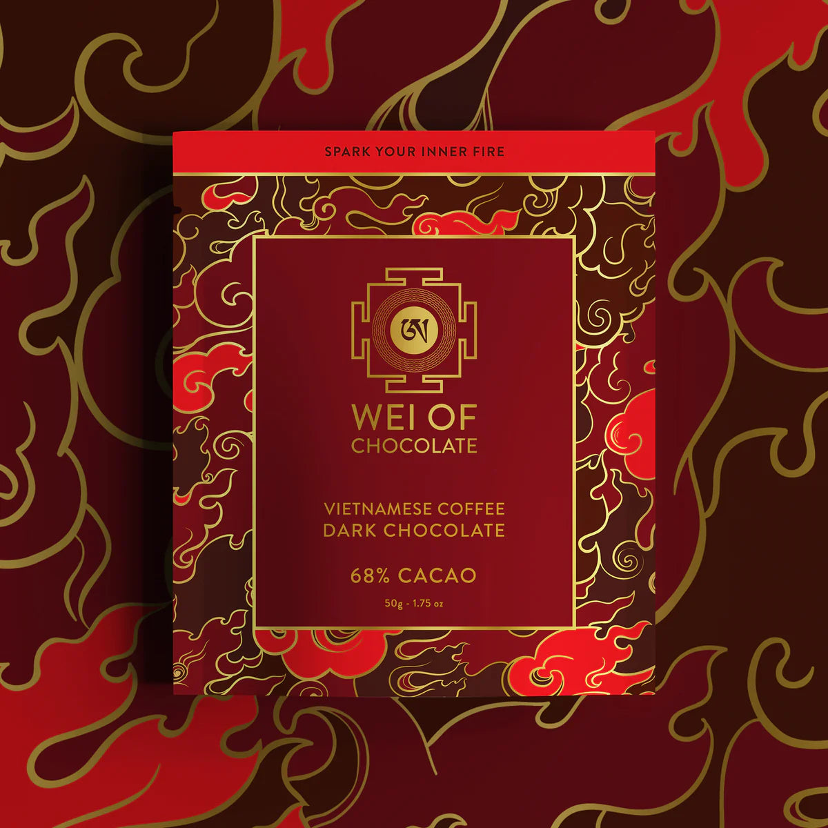 Vietnamese coffee dark chocolate bar