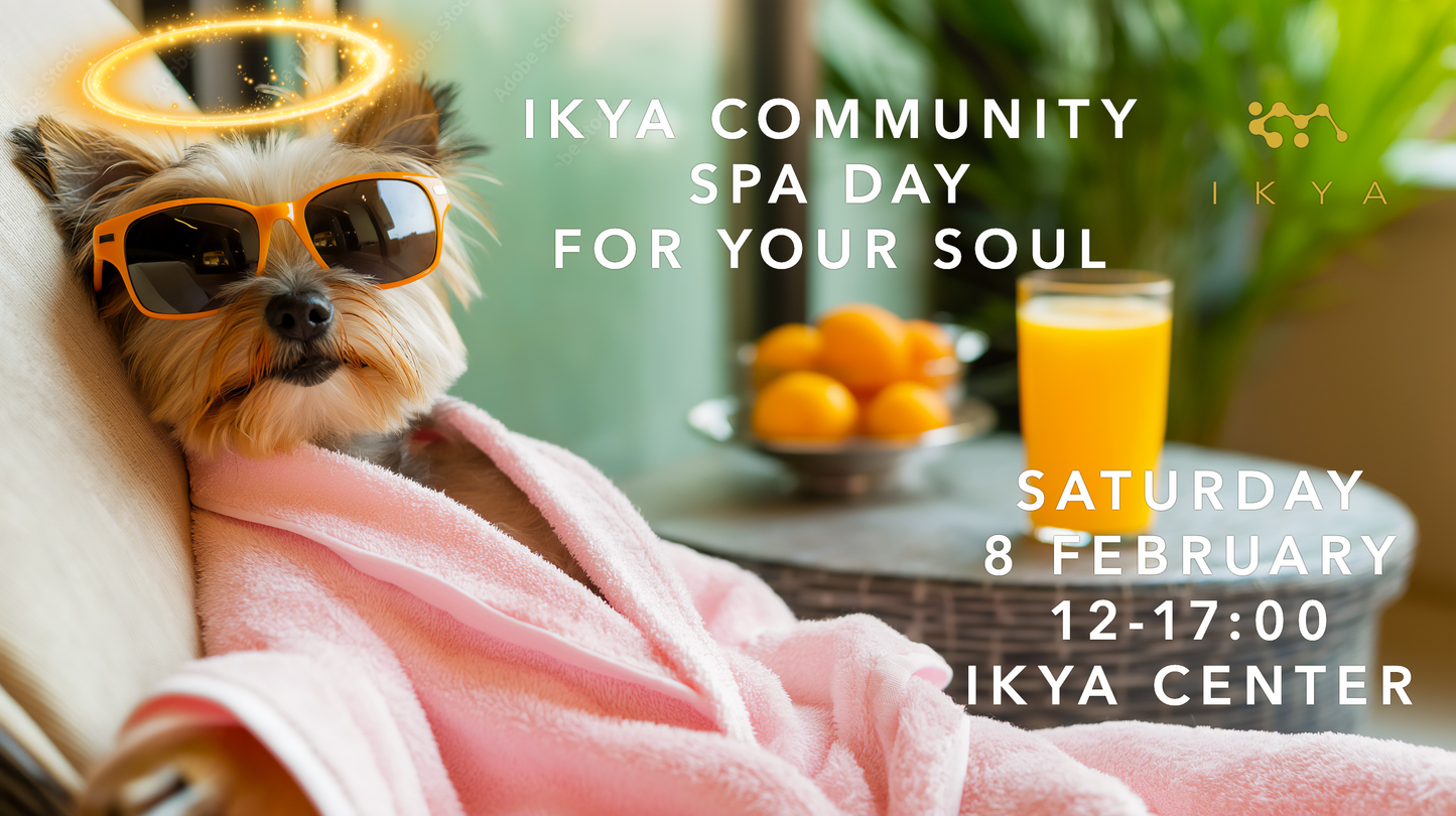 Your ticket & nutrition refreshment at IKYA Spa Day for your Soul