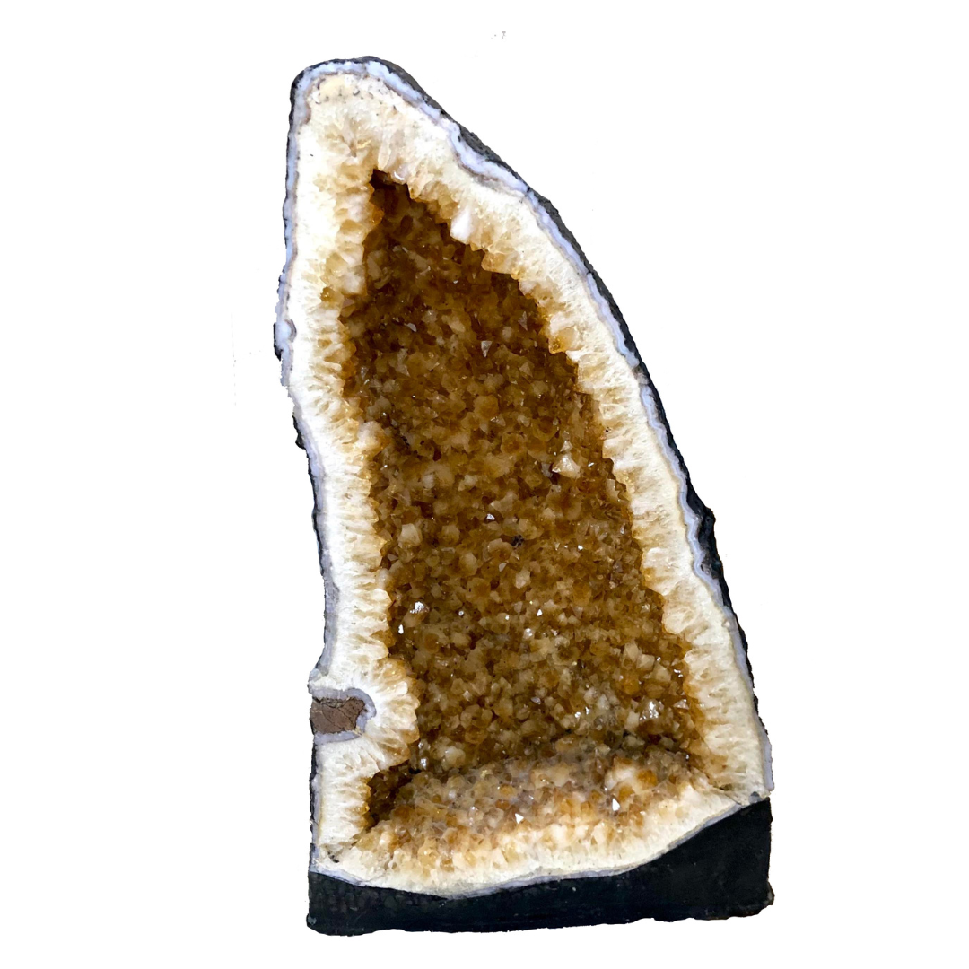 CITG2 Citrine geode