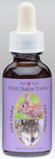 Wild Chakras - fifth chakra 5 combination animal essence 30ml