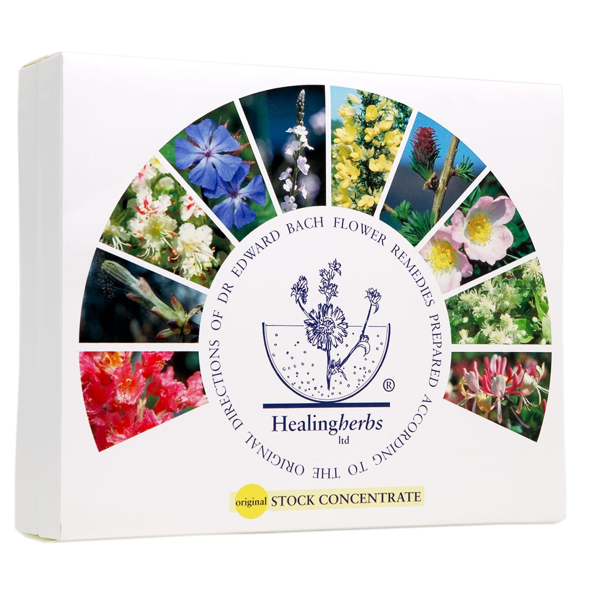 Healing Herbs 40-flower essence set, 10ml bottles